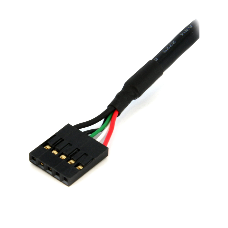StarTech USBINT5PIN 18in Internal 5 pin USB IDC Motherboard Header Cable - F/F